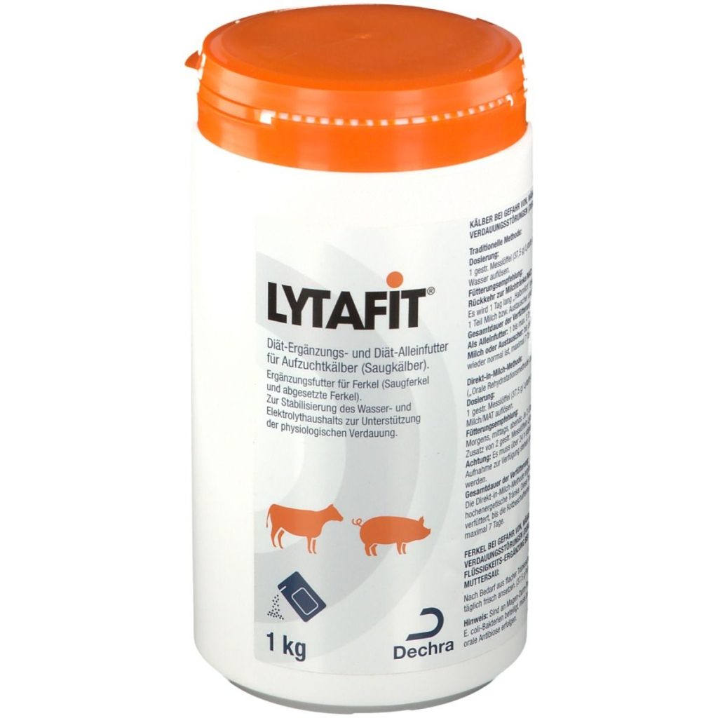 LYTAFIT® 1kg für eine physiologische Verdauung für Kälber und Ferkel